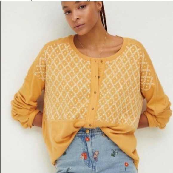 We the Free Hi/Low Henley Top - Picture 1 of 6